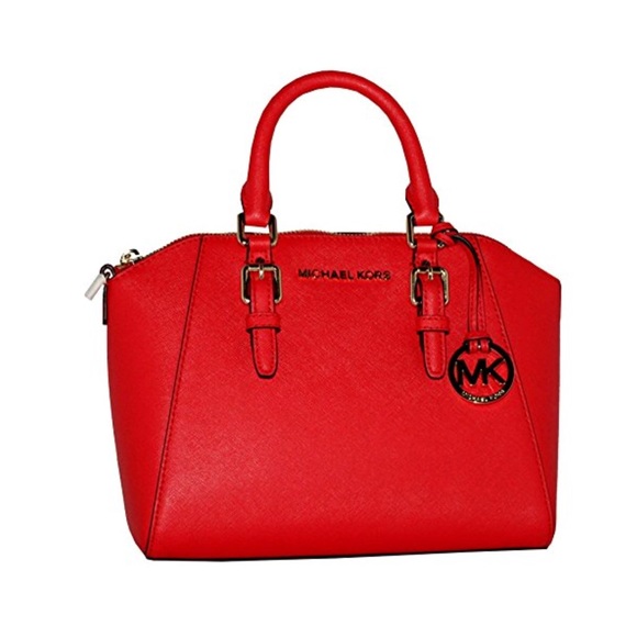 Michael Kors Handbags - Michael Kors Ciara Dark Sangria MD Messenger